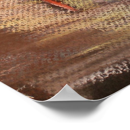 Leben in Amsterdam Poster (Ecke)