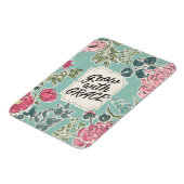 Leben in Bloom | Anwachsen mit Anmut Magnet (Linke Seite)