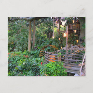 Leben in den Bäumen Postkarte