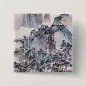 Leben in den Bergen Button (Vorderseite)