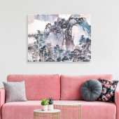 Leben in den Bergen Leinwanddruck (Insitu (Wohnzimmer))