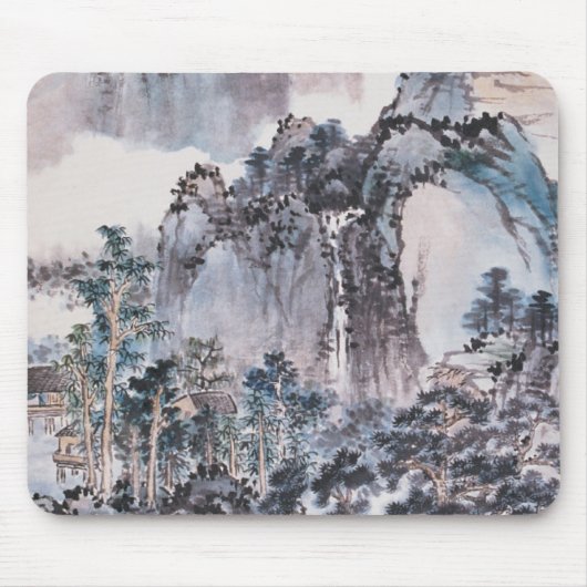 Leben in den Bergen Mousepad (Vorne)