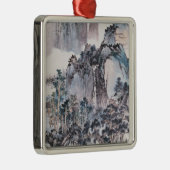 Leben in den Bergen Ornament Aus Metall (Rechts)