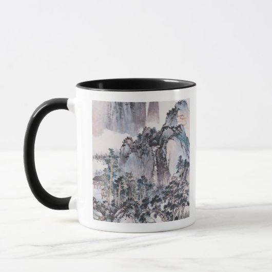 Leben in den Bergen Tasse (Links)