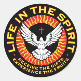 Leben in den Spirituosenaufklebern Runder Aufkleber