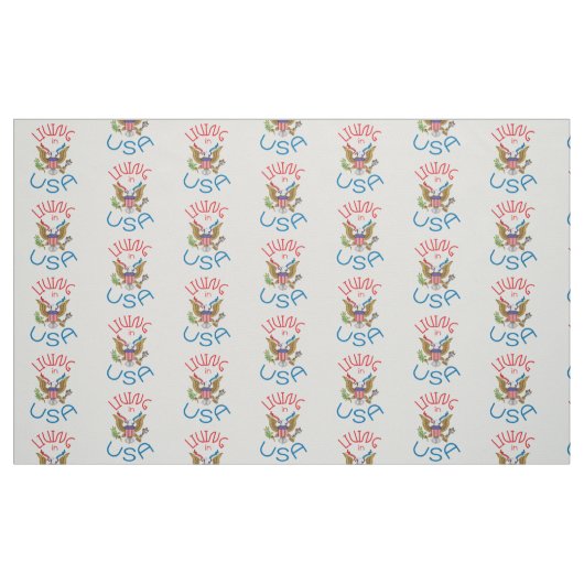 Leben in den USA Stoff (Fat Quarter (45,7 x 55,9 cm))