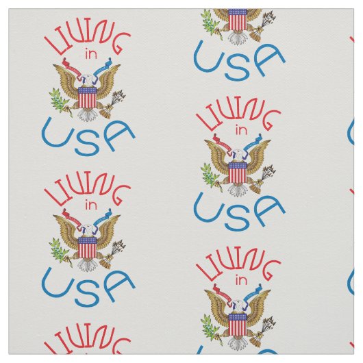 Leben in den USA Stoff (Muster)