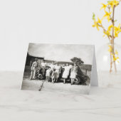 Leben in den Vierzigern Karte (Gelbe Blume)