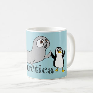 Leben in der Antarktis Kaffeetasse