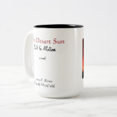 Leben in der Bewegungs-Tasse Zweifarbige Tasse (Vorderseite Links)