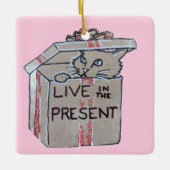 Leben in der Gegenwart Keramikornament (Vorderseite)