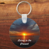 Leben in der Gegenwart Schlüsselanhänger (Vorderseite)