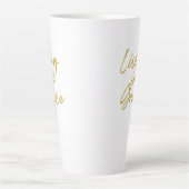 Leben in der Grace Tall Latte-Tasse Milchtasse (Vorderseite)