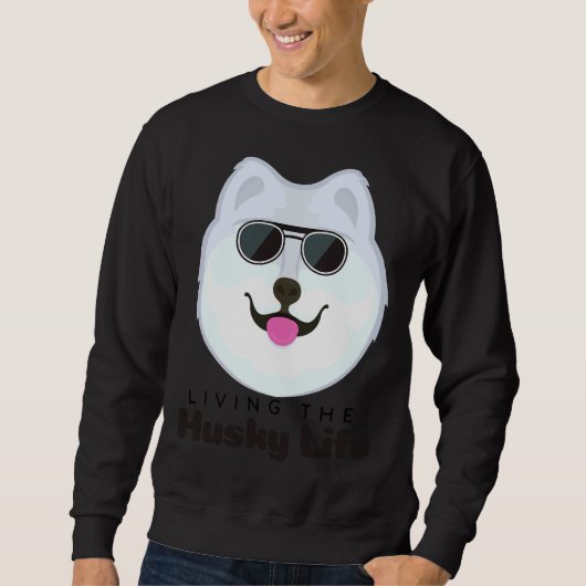 Leben in der Huskyszene Sweatshirt (Vorderseite)