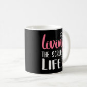 Leben in der Krub-Lebensgrube Leben  Kaffeetasse (VorderseiteRechts)