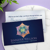 Leben in der Lotus-Blume Visitenkarte