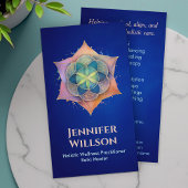 Leben in der Lotus-Blume Visitenkarte