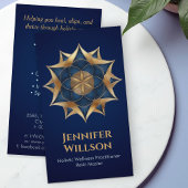 Leben in der Lotus-Blume Visitenkarte