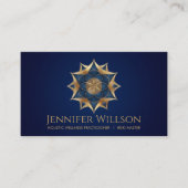 Leben in der Lotus-Blume Visitenkarte (Vorderseite)