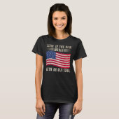 Leben in der neuen Welt mit einem alten Soul Ameri T-Shirt (Vorne ganz)