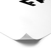 Leben in der rasanten, sonnigen Bowling-Phase Poster (Ecke)