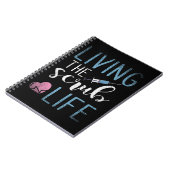 Leben in der Scrub-Krankenschwester Wenn Sie einen Notizblock (Linke Seite)