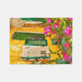 Leben in der Sonne Fleecedecke (Vorderseite (Horizontal))