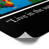 Leben in der Sonne Poster (Ecke)