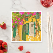 Leben in der Sonne Serviette (Beispiel)