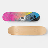 "LEBEN IN DER STEREOLITHOGRAPHIE " SKATEBOARD (Horizontal)