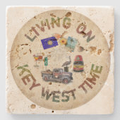 Leben in der westlichen Schlüsselzeit Steinuntersetzer (Vorderseite)