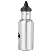 Leben in der Wüste Edelstahlflasche (Rechts)
