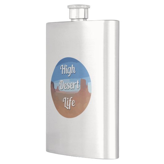 Leben in der Wüste Flachmann (Links)