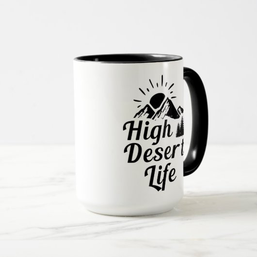 Leben in der Wüste Tasse (VorderseiteRechts)