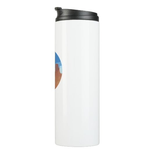 Leben in der Wüste Thermosbecher (Nach rechts gedreht)