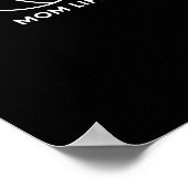 Leben in diesem Basketball-Mama Poster (Ecke)