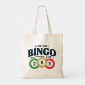 Leben in diesem Bingo Tragetasche (Rückseite)