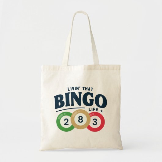 Leben in diesem Bingo Tragetasche (Vorne)