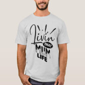 Leben in diesem Leben T-Shirt (Vorderseite)