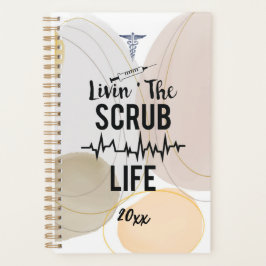 Leben in diesem Scrub Leben Moderne Abstrakte Kran Planer