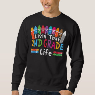 Leben in dieser zweiten Lebensstufe Niedliche 2. Sweatshirt