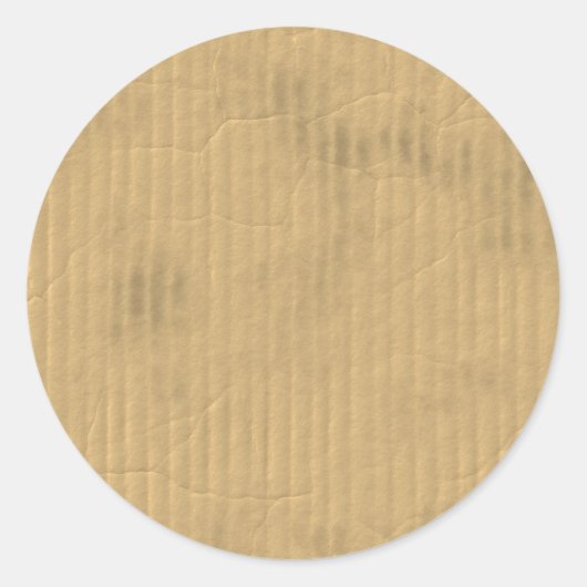 Leben in einem Grungy schmutziger Schlag-oben Runder Aufkleber (Vorderseite)