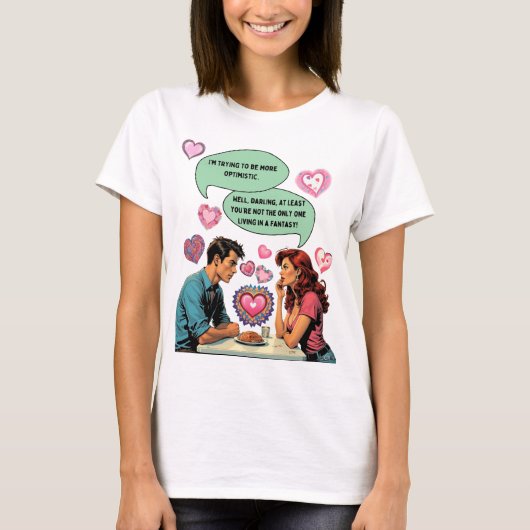 Leben in einer Fantasie | T-Shirt (Vorderseite)