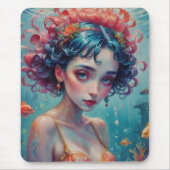 Leben in einer Fischschüssel mit dem Mausklick Nr. Mousepad (Vorne)