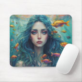 Leben in einer Fischschüssel Mousepad (Mit Mouse)