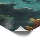 Leben in einer Fischschüssel Nr. 23 Poster (Ecke)