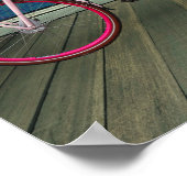 Leben in einer Traumwelt von Funky veränderter Kun Poster (Ecke)