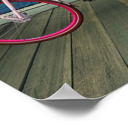 Leben in einer Traumwelt von Funky veränderter Kun Poster (Ecke)