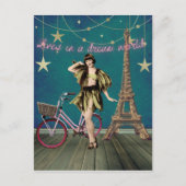 Leben in einer Traumwelt von Funky veränderter Kun Postkarte (Vorderseite)