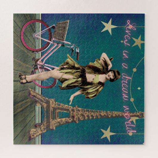 Leben in einer Traumwelt von Funky veränderter Kun Puzzle (Horizontal)